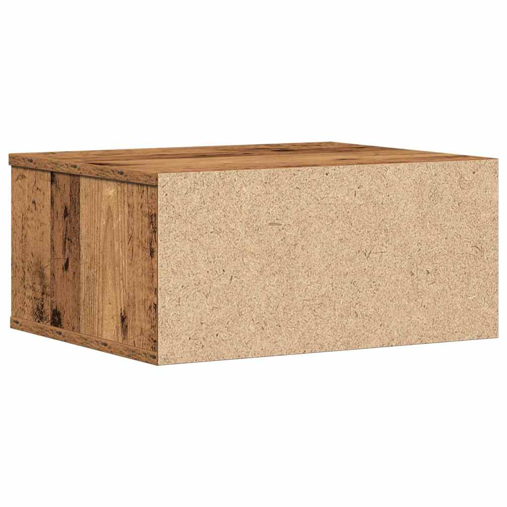 Druckerständer Altholz 49 x 40 x 22.5 cm Holzwerkstoff