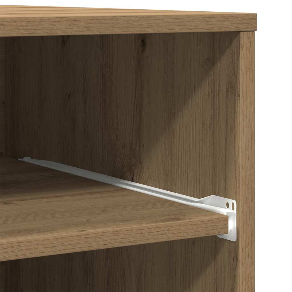 Druckerständer Eiche handwerklich 60 x 48 x 74 cm Holzwerkstoff