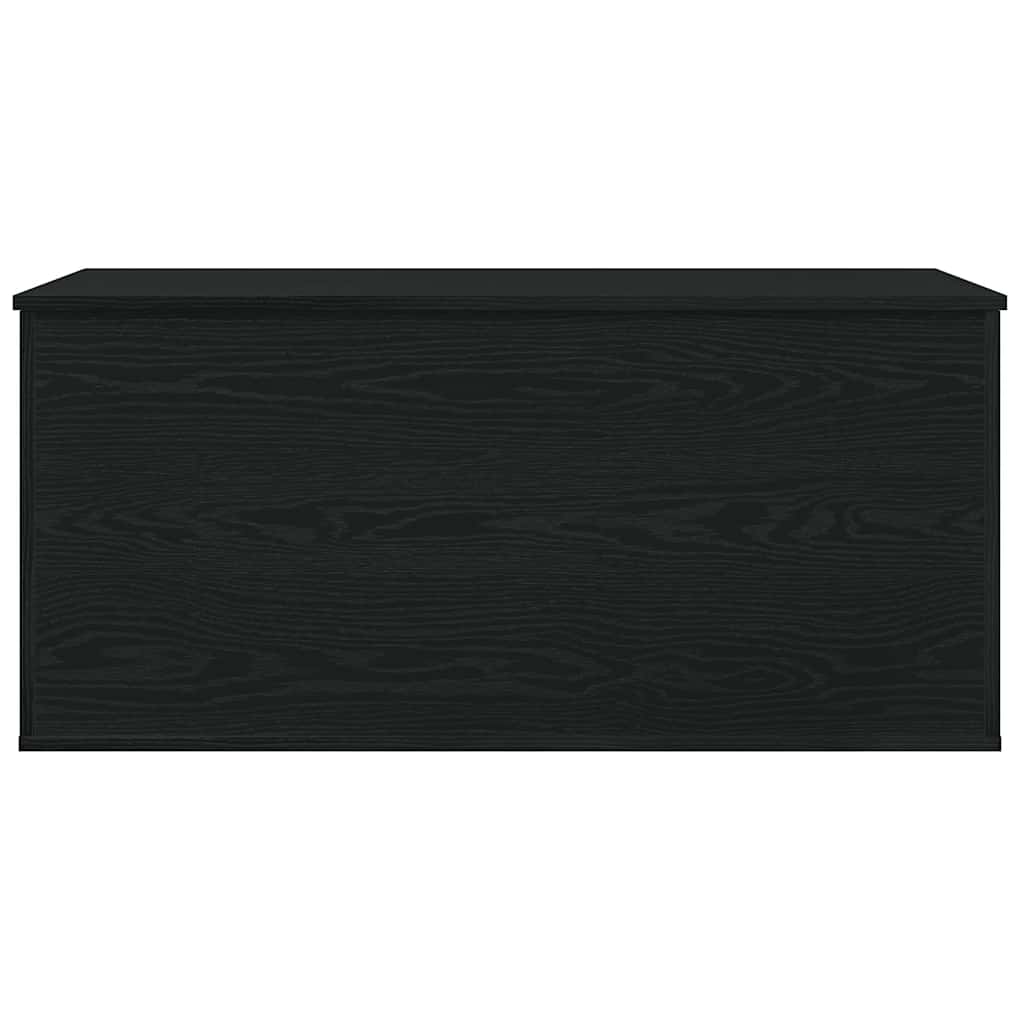 Aufbewahrungsbox Schwarz Eichen-Optik 100 x 42 x 46 cm