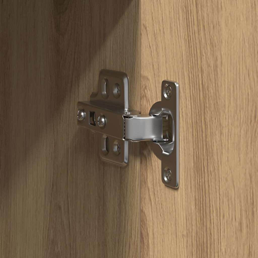 Sideboard Artisan-Eiche 90 x 34 x 80 cm Holzwerkstoff