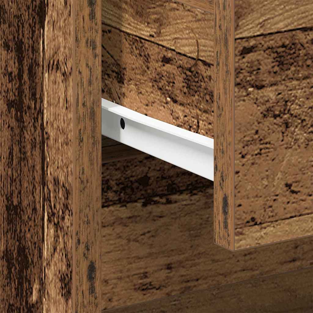 Nachttisch Altholz 45 x 34 x 44.5 cm Holzwerkstoff