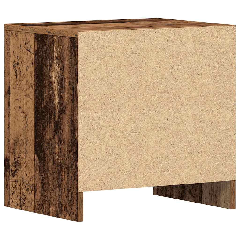 Nachttisch 2 pcs Altholz 45 x 34 x 44.5 cm Holzwerkstoff