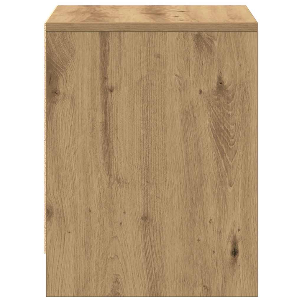 Nachttisch 2 pcs Artisan-Eiche 45 x 34 x 44.5 cm Holzwerkstoff