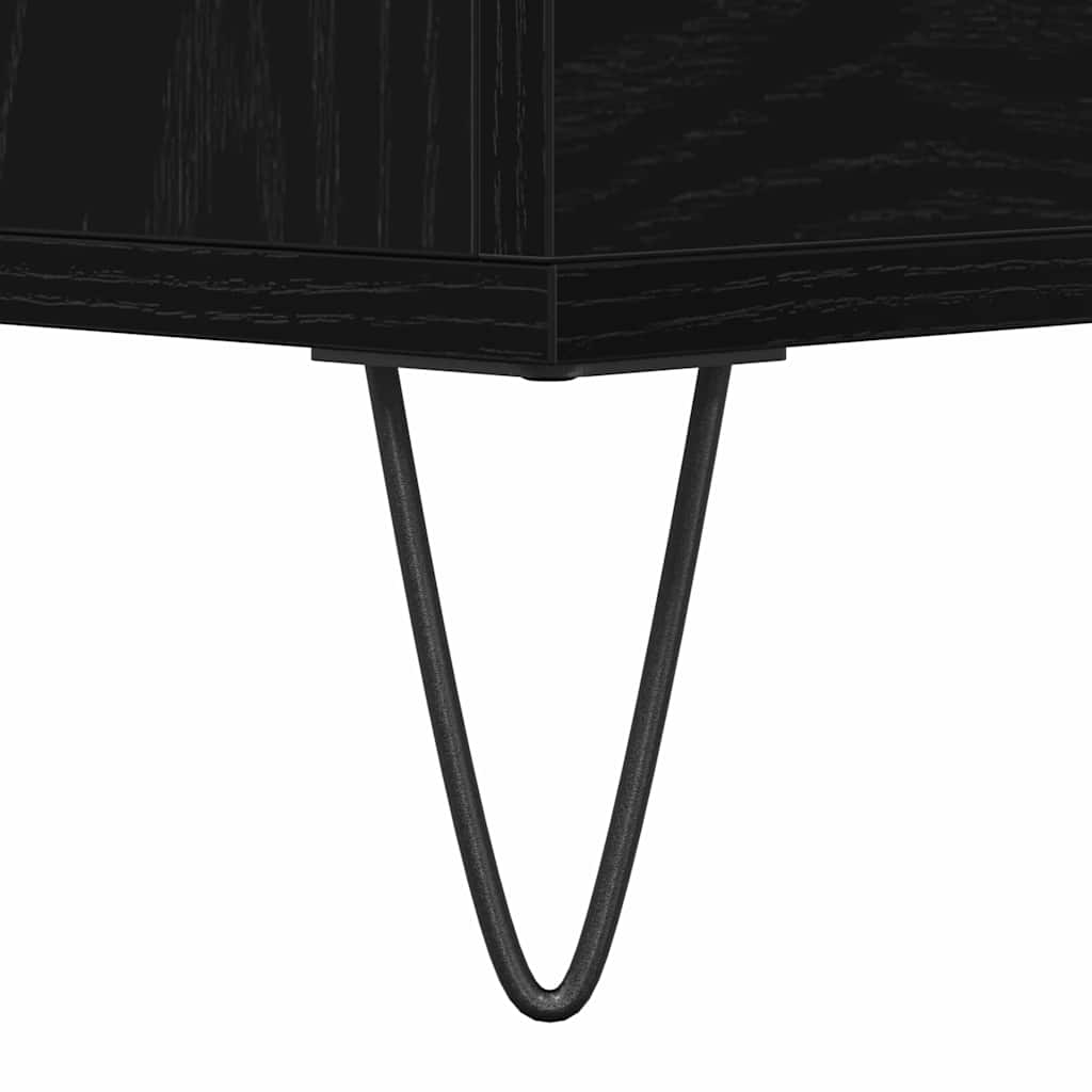 Sideboard Schwarze Eiche 60 x 35 x 70 cm Holzwerkstoff