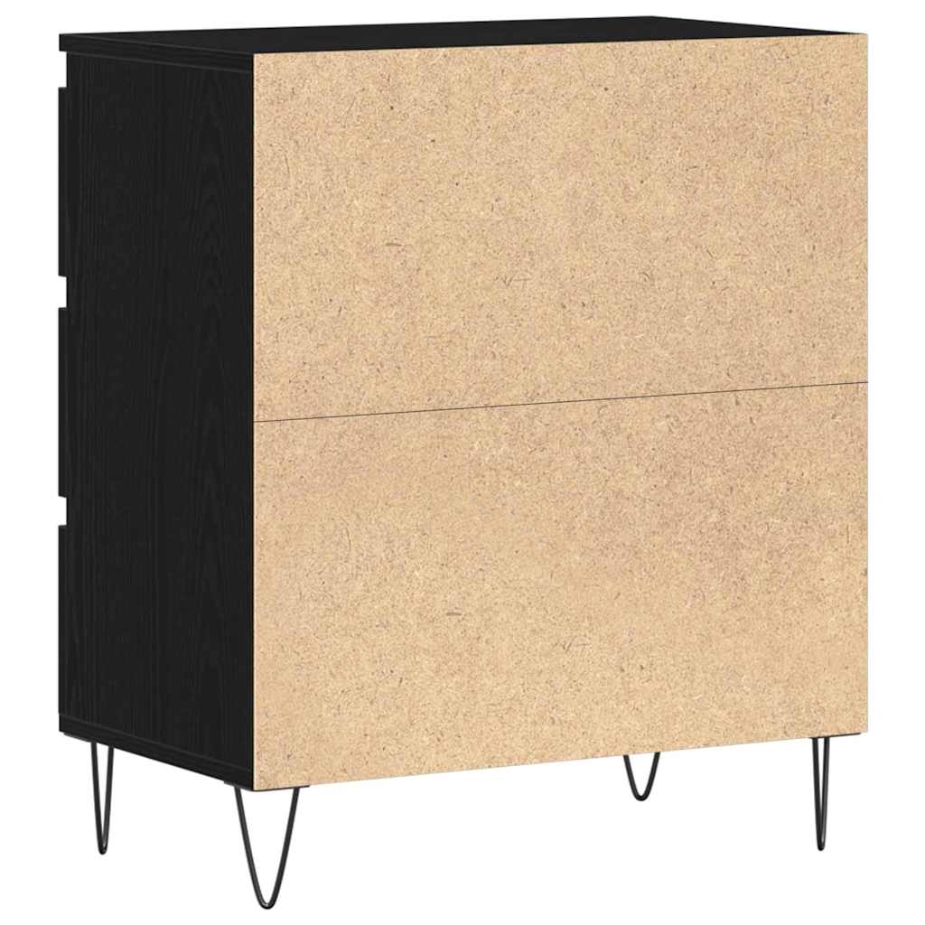 Sideboard Schwarze Eiche 60 x 35 x 70 cm Holzwerkstoff