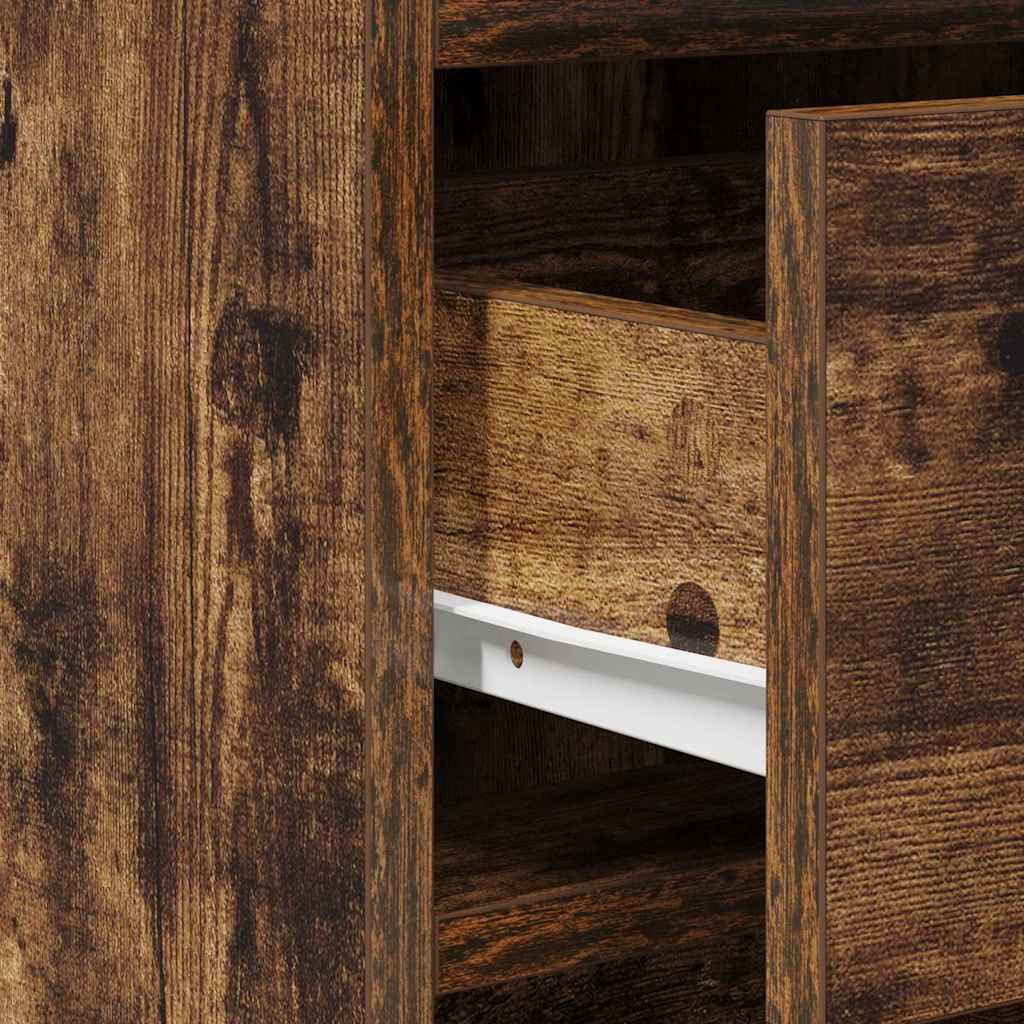 Sideboard Räuchereiche 40 x 41 x 75 cm Holzwerkstoff