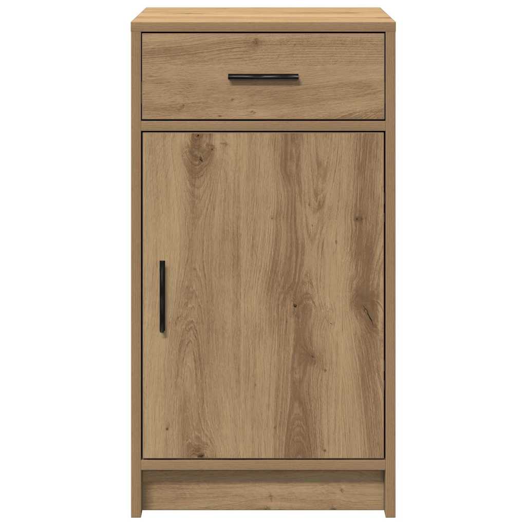 Sideboard Eiche handwerklich 40 x 40,5 x 75 cm Holzwerkstoff