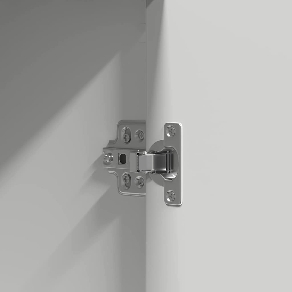 Schminktisch mit Speicher Weiß 102 x 33 x 135 cm Holzwerkstoff