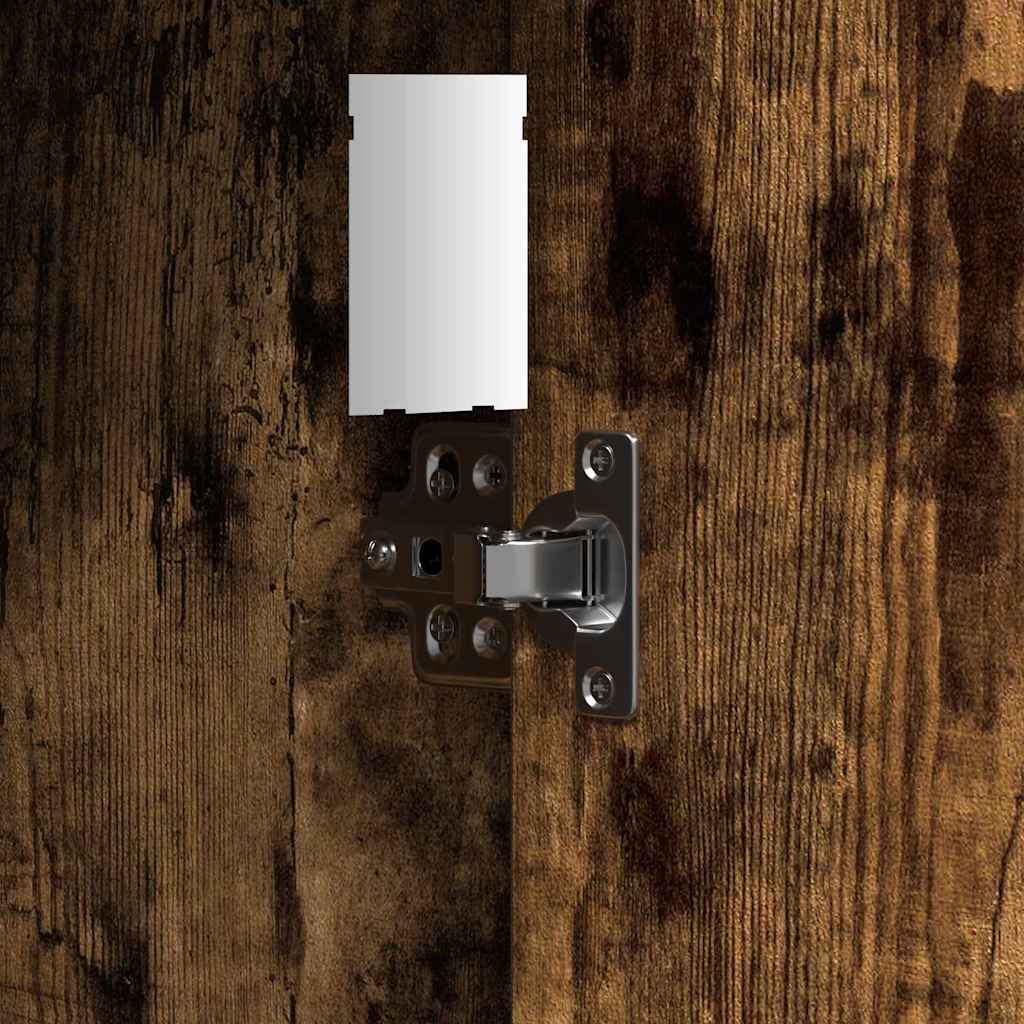 Schminktisch mit Speicher Braun 102 x 33 x 135 cm Holzwerkstoff