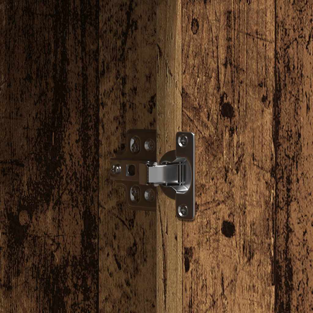 Schminktisch mit Speicher Braun 102 x 33 x 135 cm Holzwerkstoff