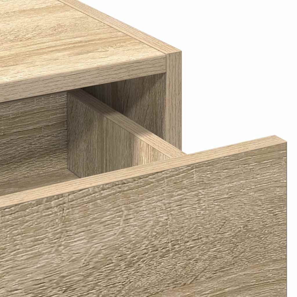 Schminktisch mit Speicher Braun 100 x 40 x 70 cm Holzwerkstoff