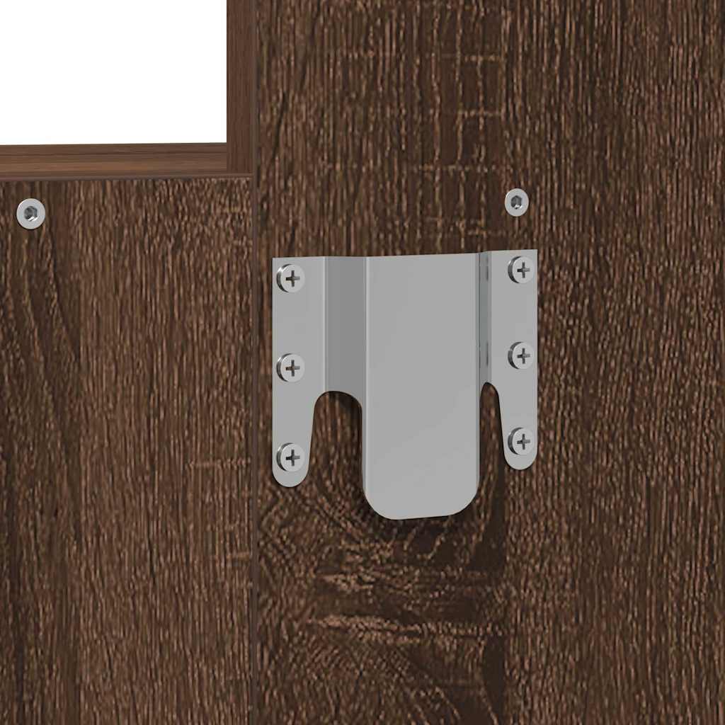 Schminktisch mit Schubladen Braun 60 x 40 x 70 cm Holzwerkstoff