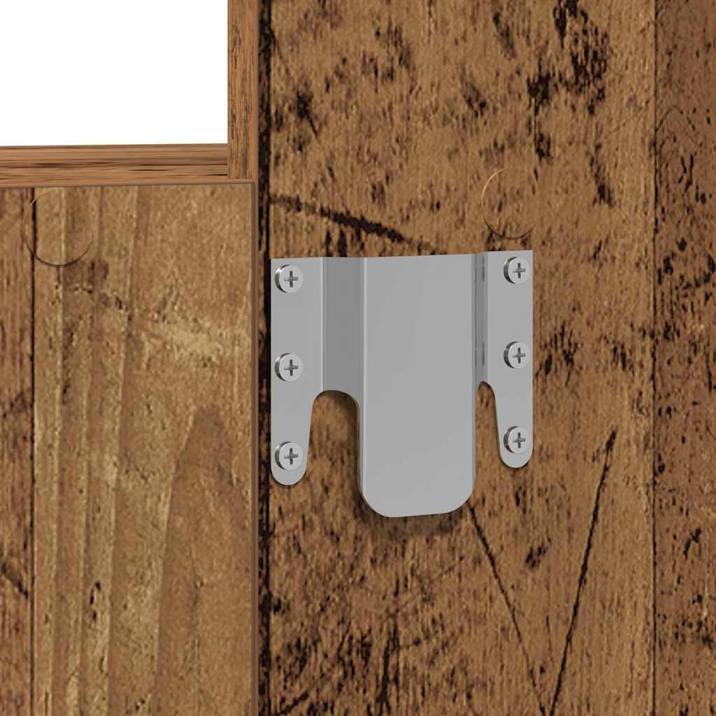 Schminktisch mit Schubladen Braun 60 x 40 x 70 cm Holzwerkstoff