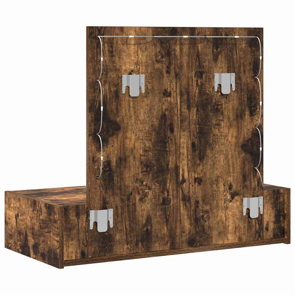 Schminktisch mit Schubladen Braun 83 x 40 x 70 cm Holzwerkstoff
