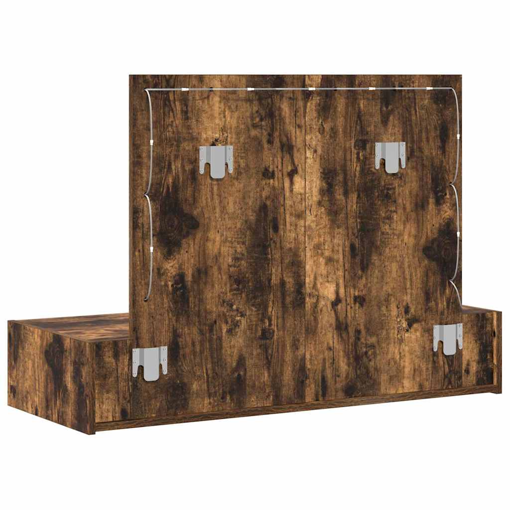 Schminktisch mit Speicher Braun 100 x 40 x 70 cm Holzwerkstoff