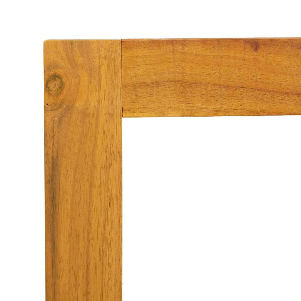 Beistelltisch Braun 43 x 36 x 40 cm Massivholz Teak