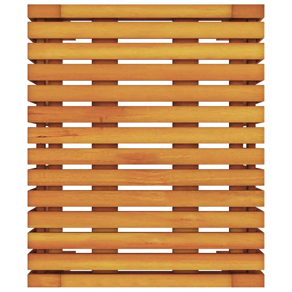 Beistelltisch Braun 43 x 36 x 40 cm Massivholz Teak