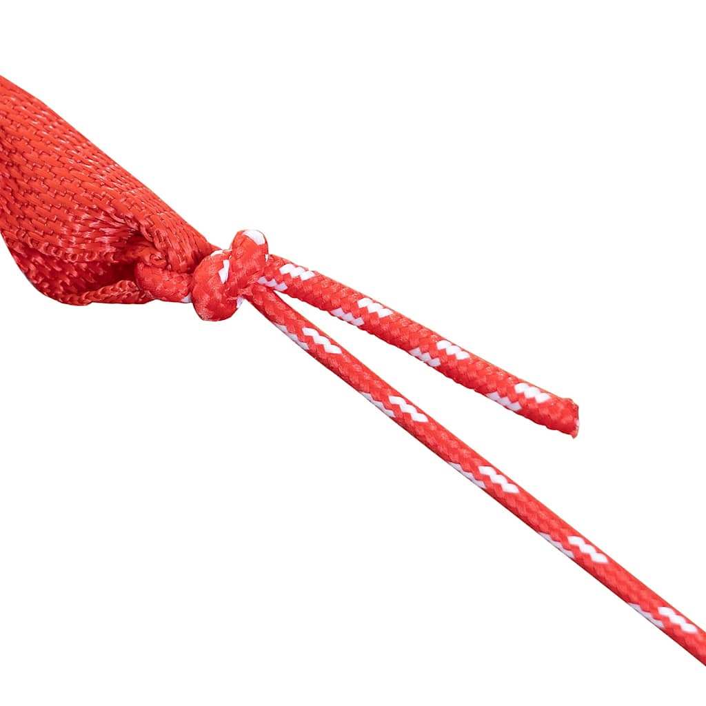 Hütten-Zelt mit Dach Grau und Orange 405 x 405 x 273 cm