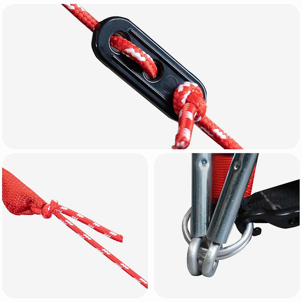 Kuppelzelt mit Dach mit Speicher Blau 505 x 450 x 248 cm