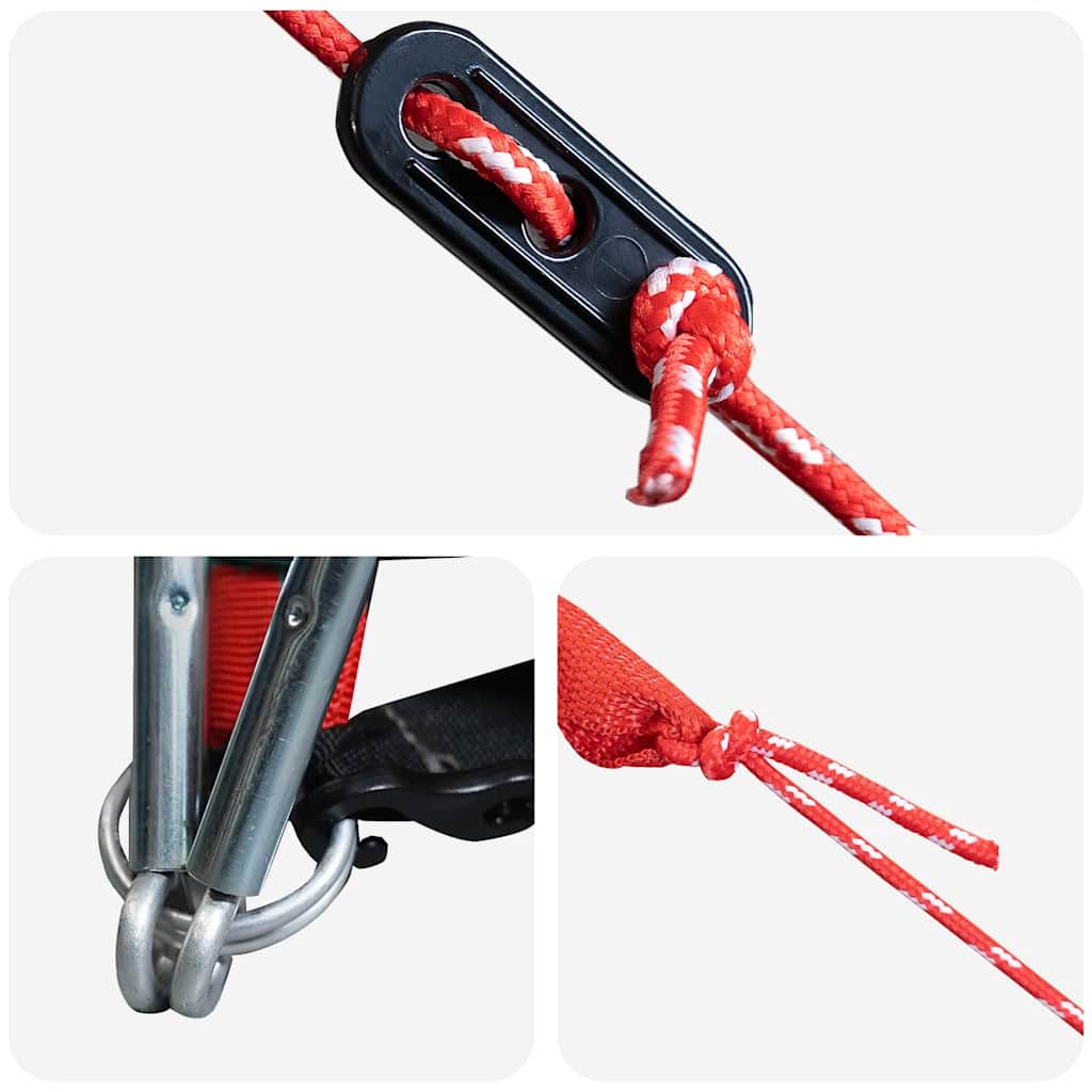 Tunnelzelt mit Dach Grün und Weiß 318 x 275 x 140 cm