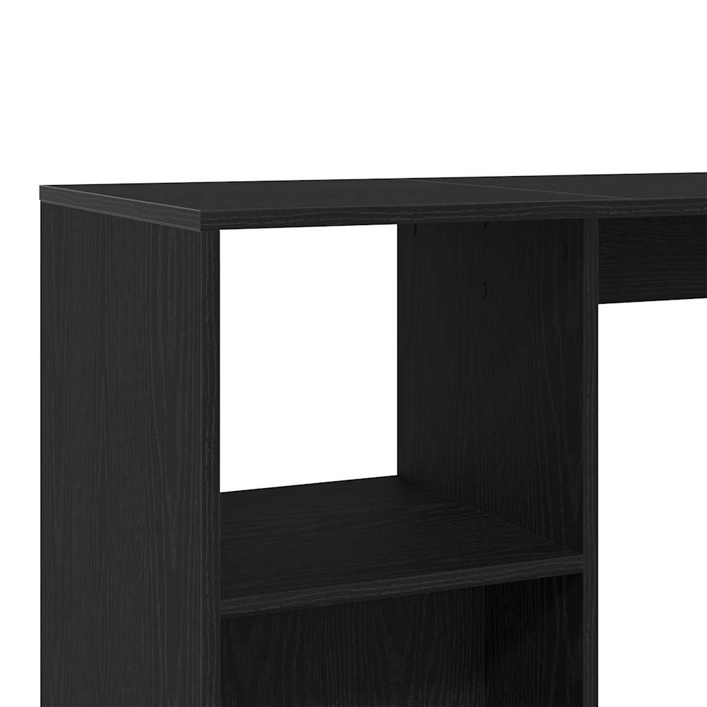 Bartisch Schwarze Eiche 124 x 46 x 103.5 cm Holzwerkstoff