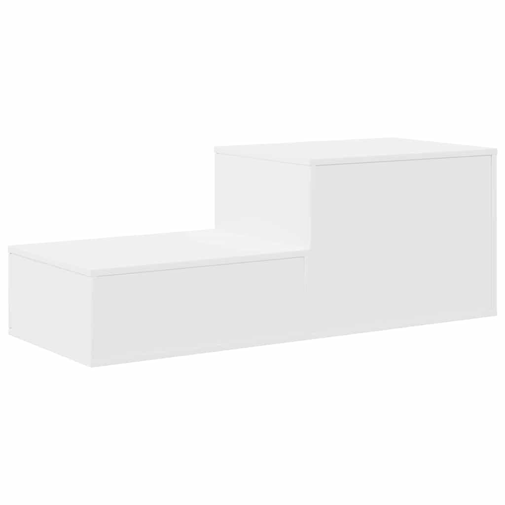 Badschrank Weiß 127 x 41 x 40 cm Holzwerkstoff