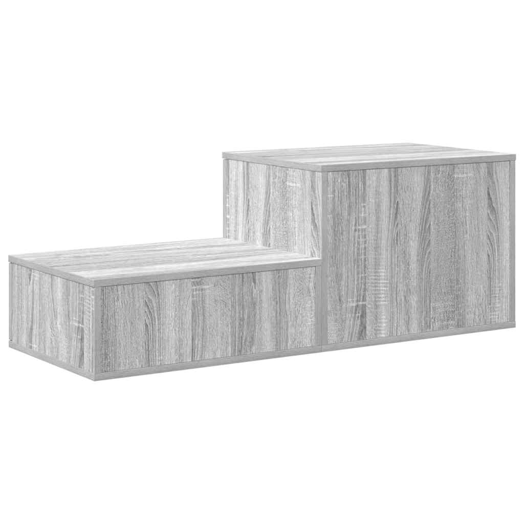 Badschrank Grau Sonoma 127 x 41 x 40 cm Holzwerkstoff