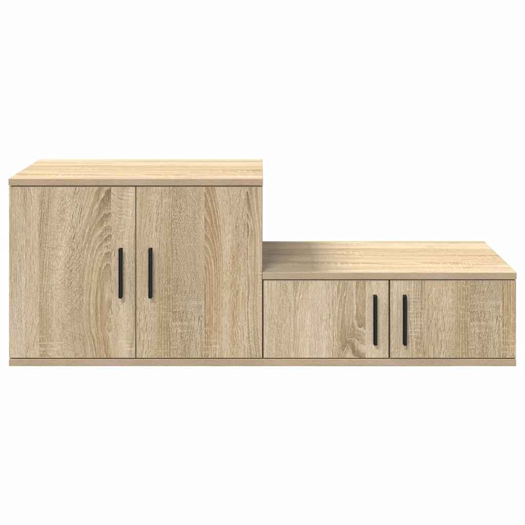 Badschrank Sonoma-Eiche 108 x 41 x 40 cm Holzwerkstoff