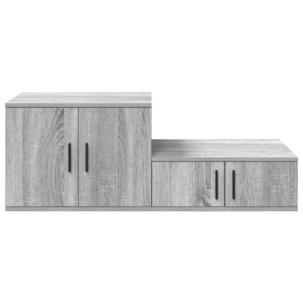 Badschrank Grau Sonoma 108 x 41 x 40 cm Holzwerkstoff