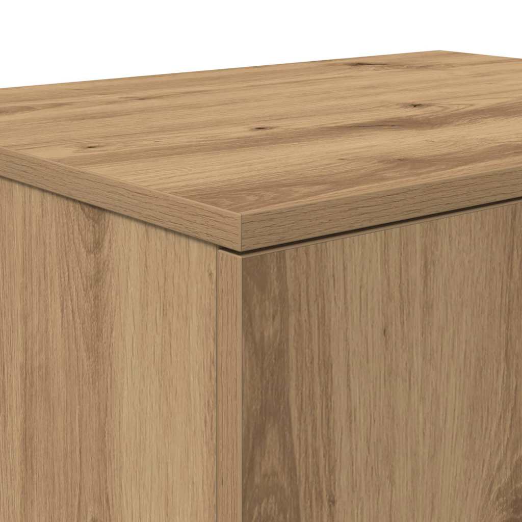 Badschrank Artisan-Eiche 108 x 41 x 40 cm Holzwerkstoff