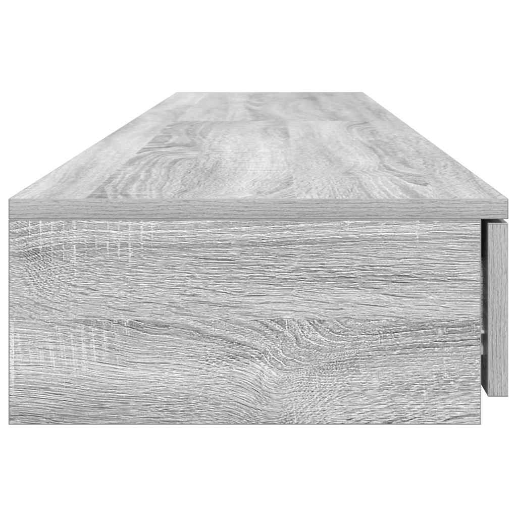 Bettschubladen Grau Sonoma 180 x 36.5 x 16.5 cm Holzwerkstoff