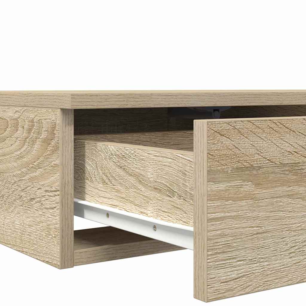 Bettschubladen Sonoma-Eiche 135 x 36.5 x 16.5 cm Holzwerkstoff