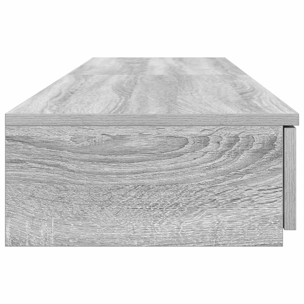 Bettschubladen Grau Sonoma 135 x 36.5 x 16.5 cm Holzwerkstoff