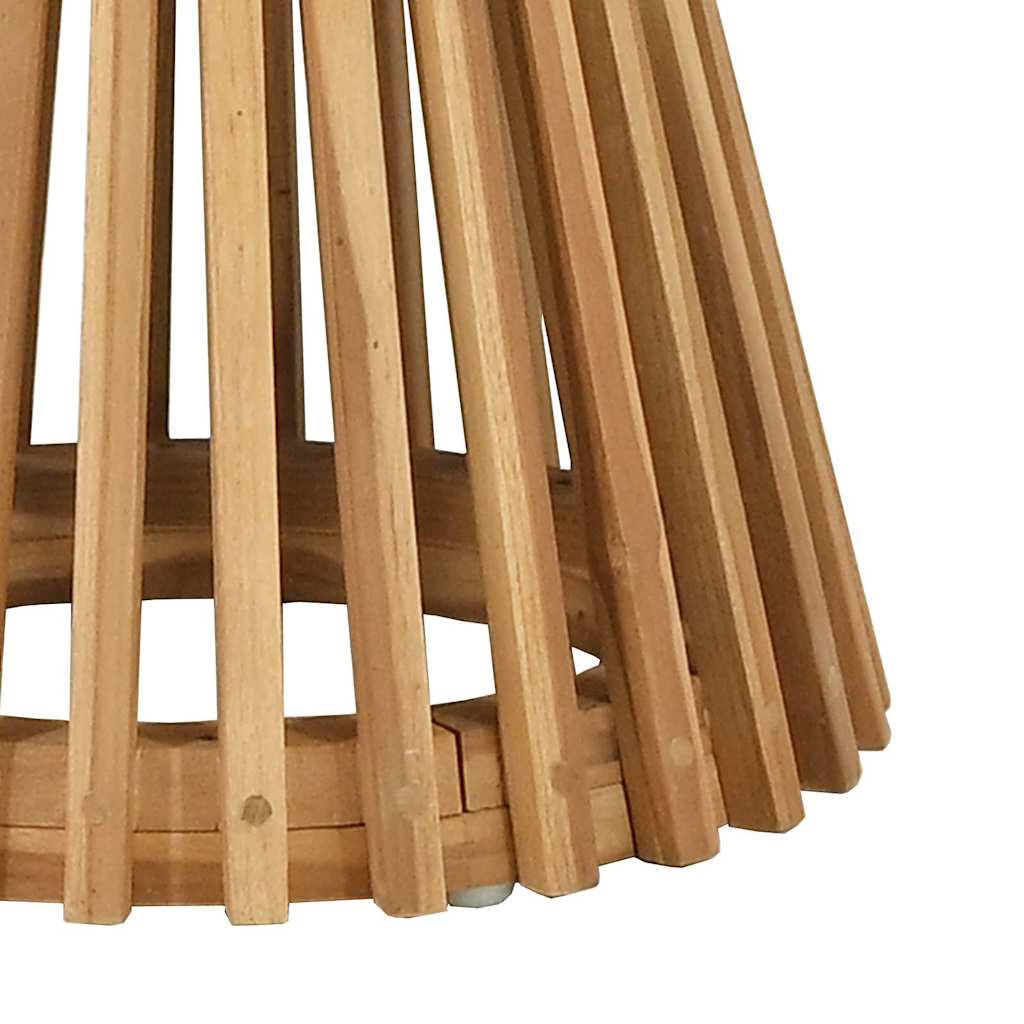 Gartenseitertisch Braun 50 x 50 x 49,5 cm Teak-Massivholz