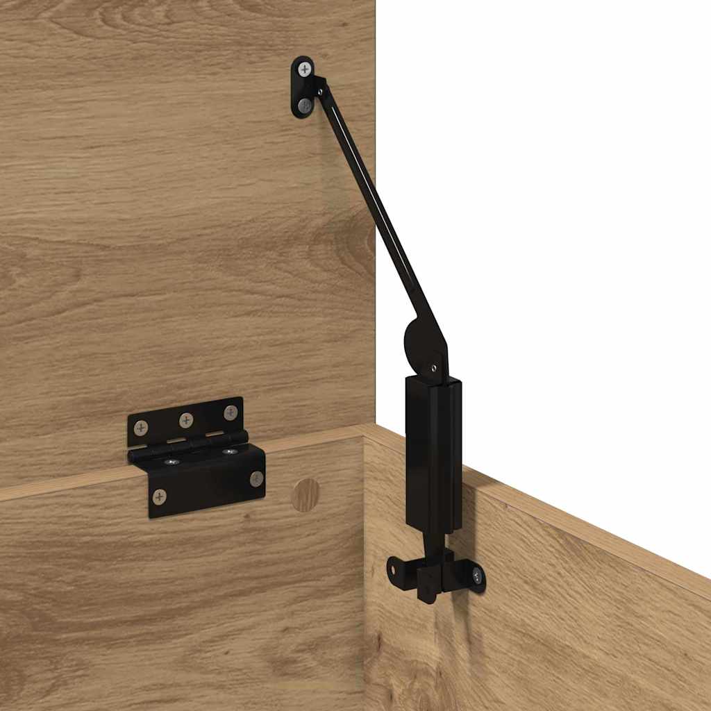 Aufbewahrungsbox Artisan-Eiche 30 x 35 x 35 cm Holzwerkstoff