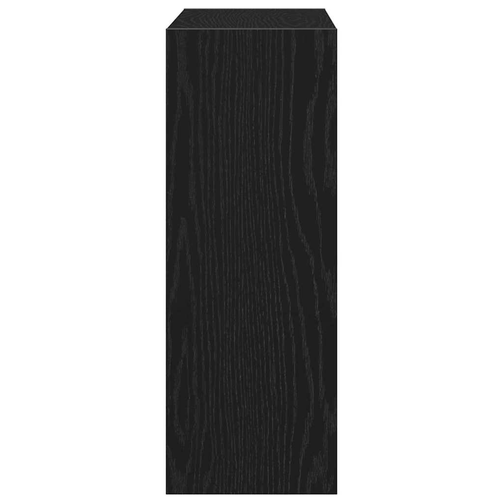 Schuhschrank Schwarze Eiche 60 x 21 x 57 cm Holzwerkstoff