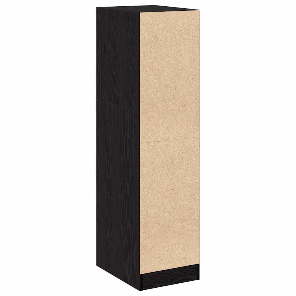 Apothekerschrank Schwarze Eiche 30 x 41 x 118 cm Holzwerkstoff