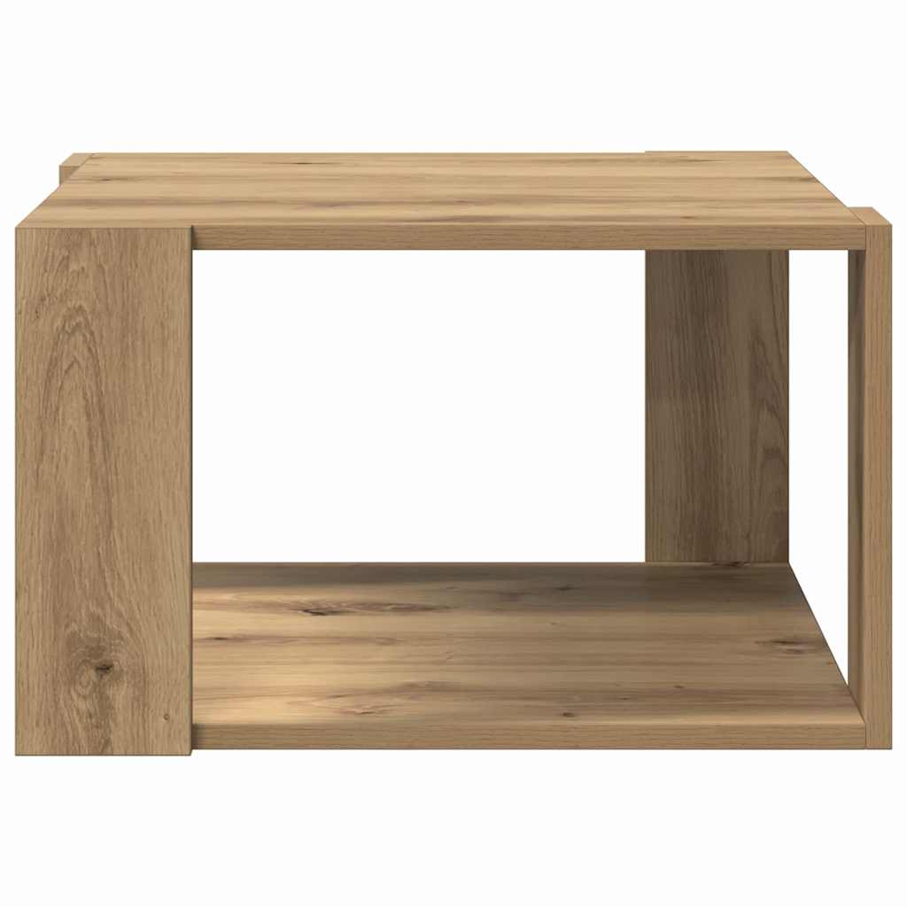 Couchtisch Artisan-Eiche 51.5 x 51.5 x 30 cm Holzwerkstoff