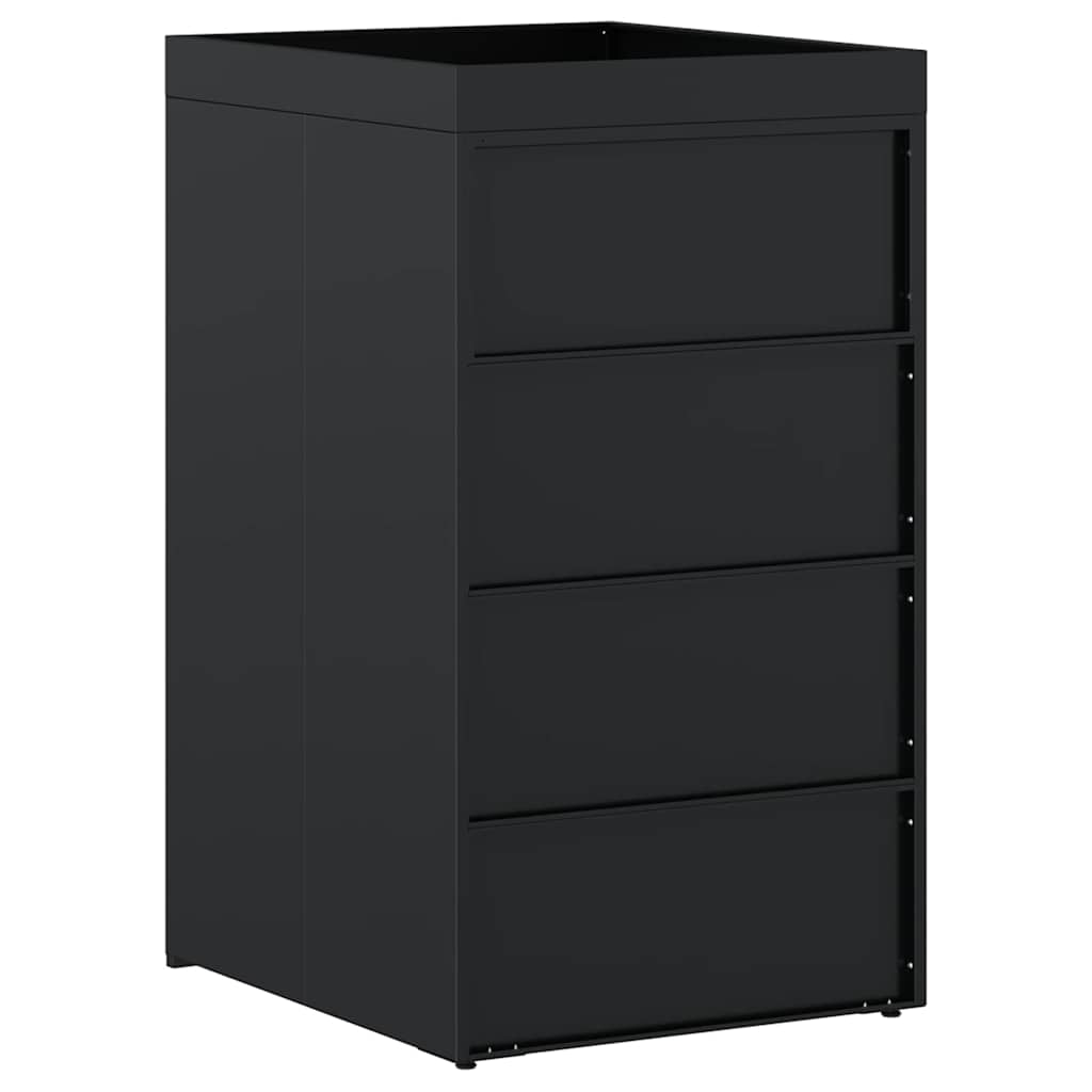 Rollabfallbehälter mit Pflanzdach für einen 240L Behälter