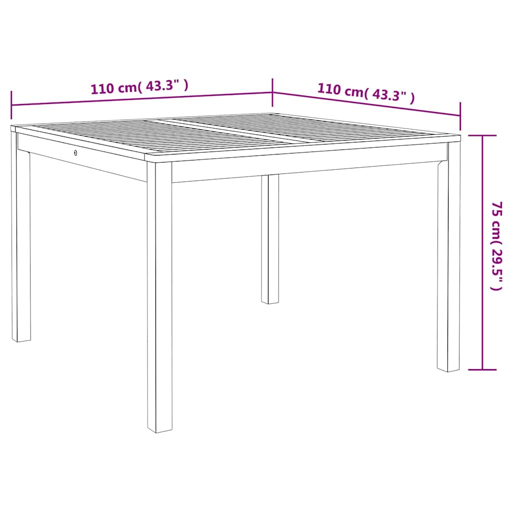Garten Essgruppe 3 pcs Schwarz Poly Rattan