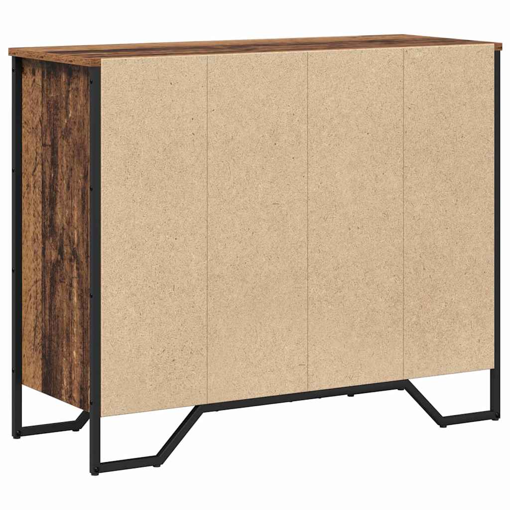 Kommode Sonstiges Altholz 91 x 35,5 x 74,5 cm Holzwerkstoff