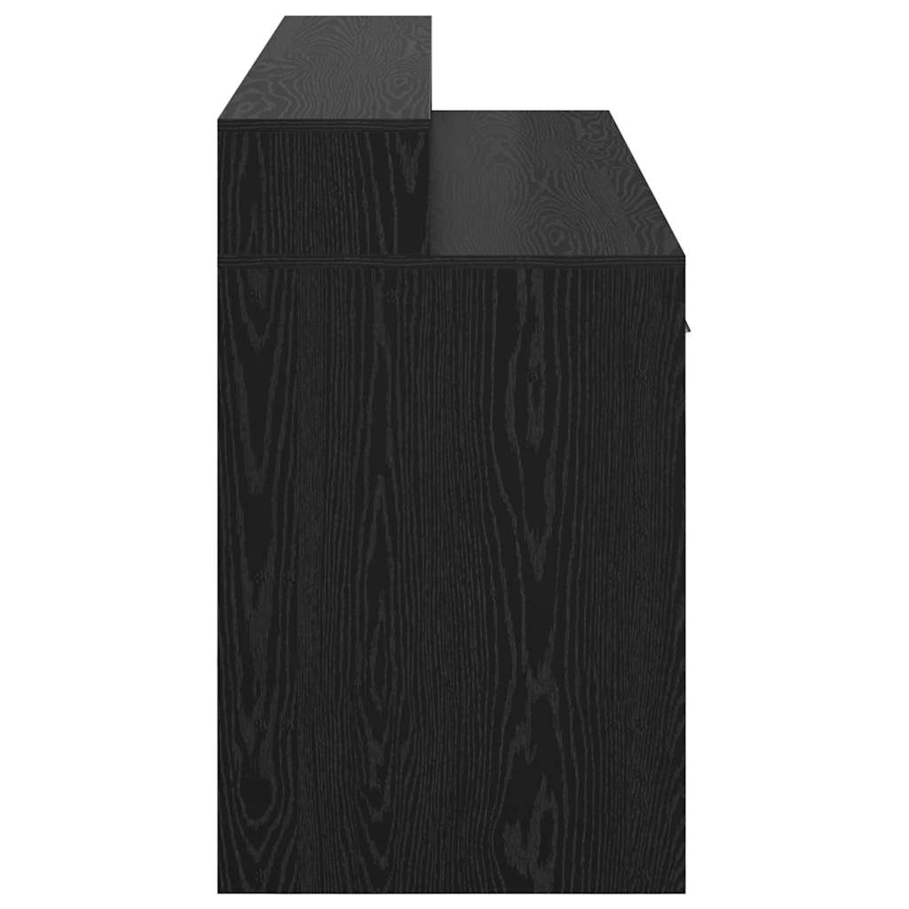 Schreibtisch Schwarze Eiche 160 x 55 x 91 cm Holzwerkstoff
