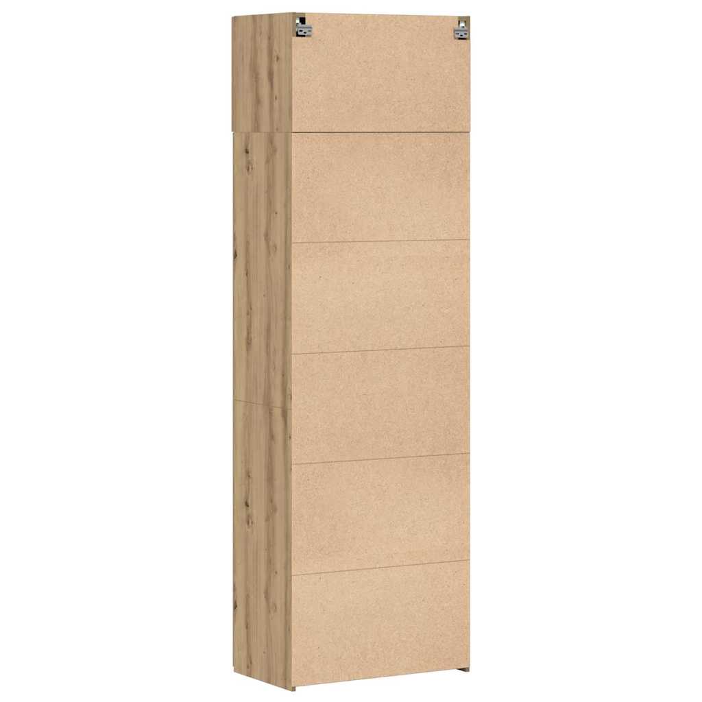 Badschrank Artisan-Eiche 70 x 42,5 x 225 cm Holzwerkstoff