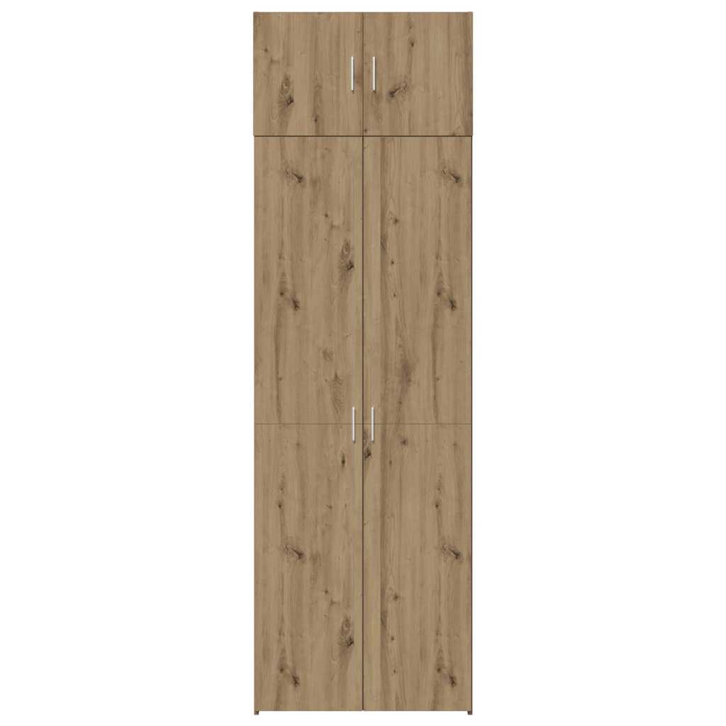 Badschrank Artisan-Eiche 70 x 42,5 x 225 cm Holzwerkstoff