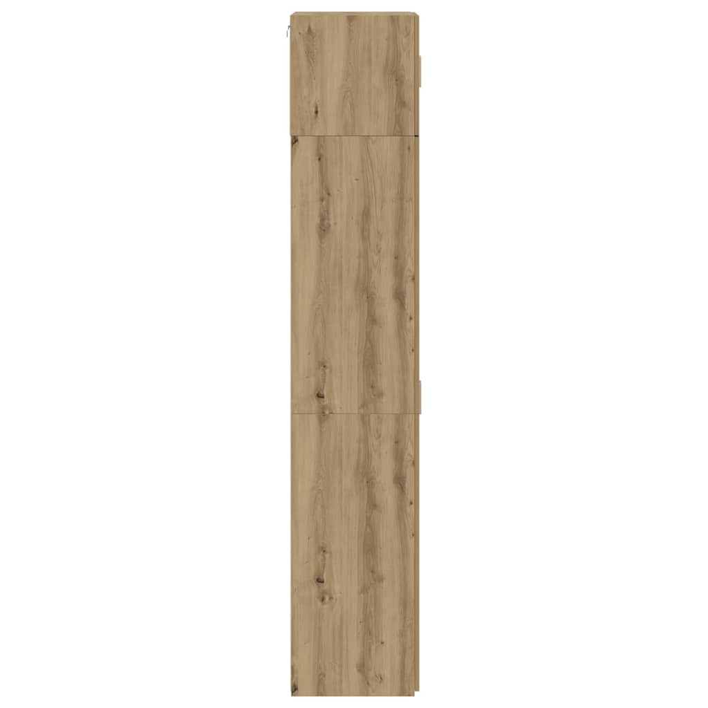Badschrank Artisan-Eiche 70 x 42,5 x 225 cm Holzwerkstoff