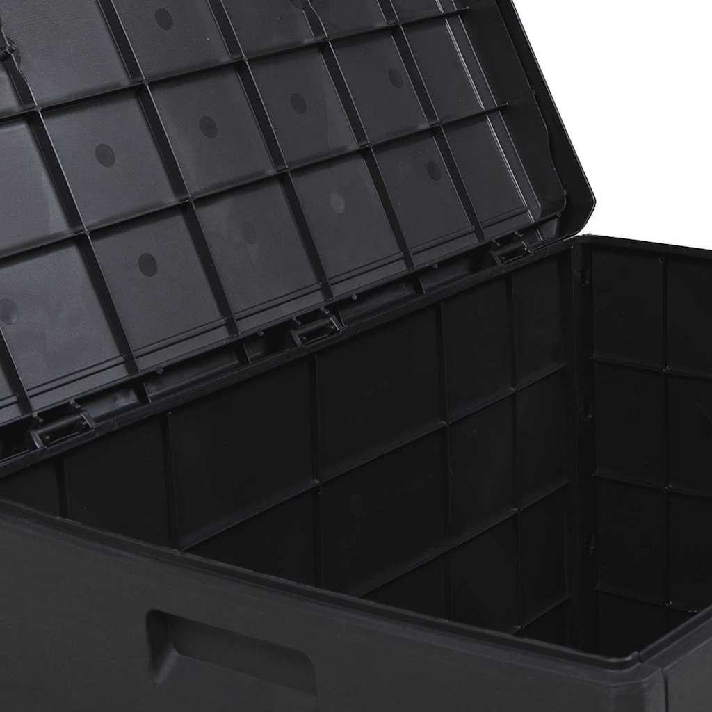 Gartenlagerbox Anthrazit 77,5 x 54,5 x 53 cm Plastik