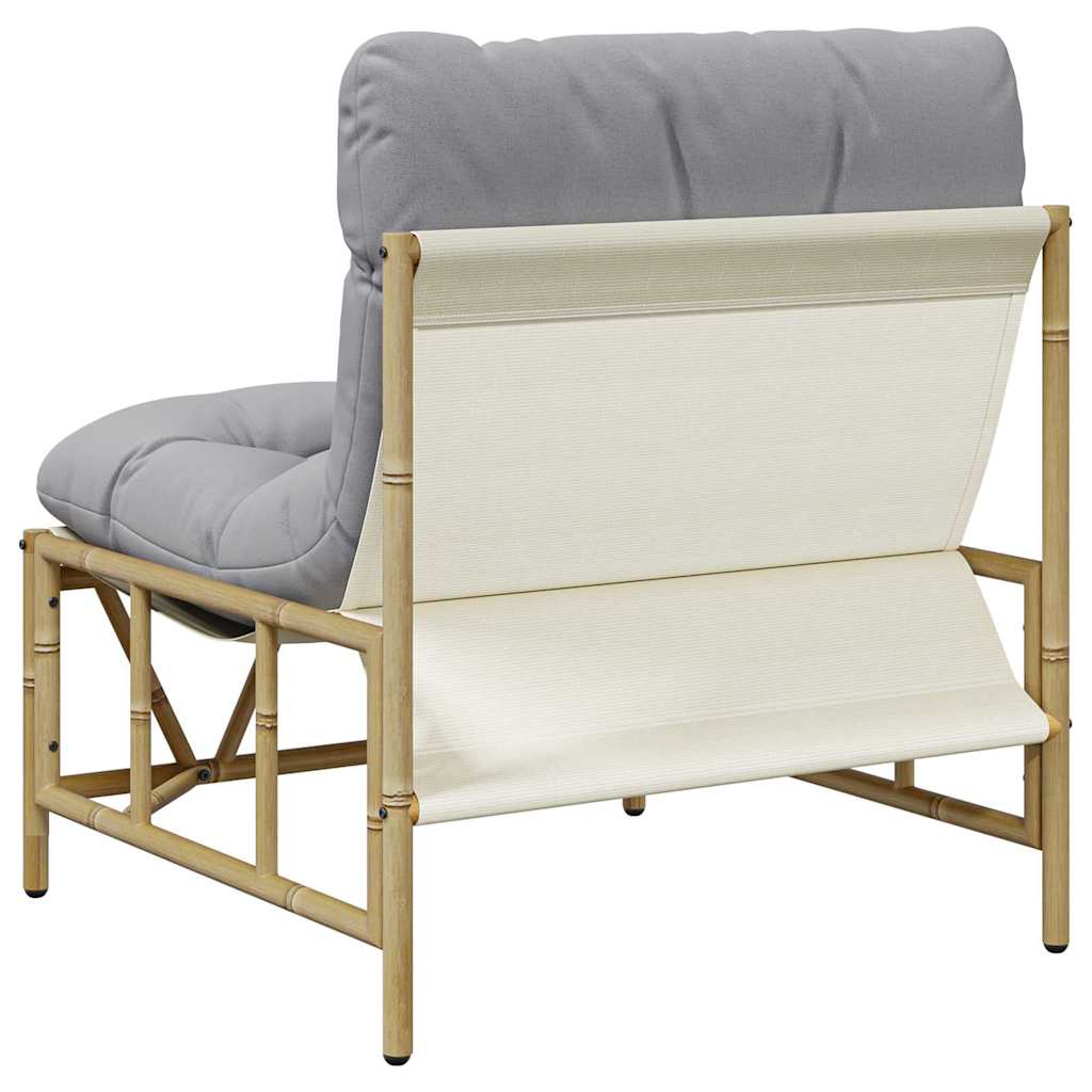 Gartenstuhl 2 pcs Hellgrau 75 x 75 x 71 cm Stahl