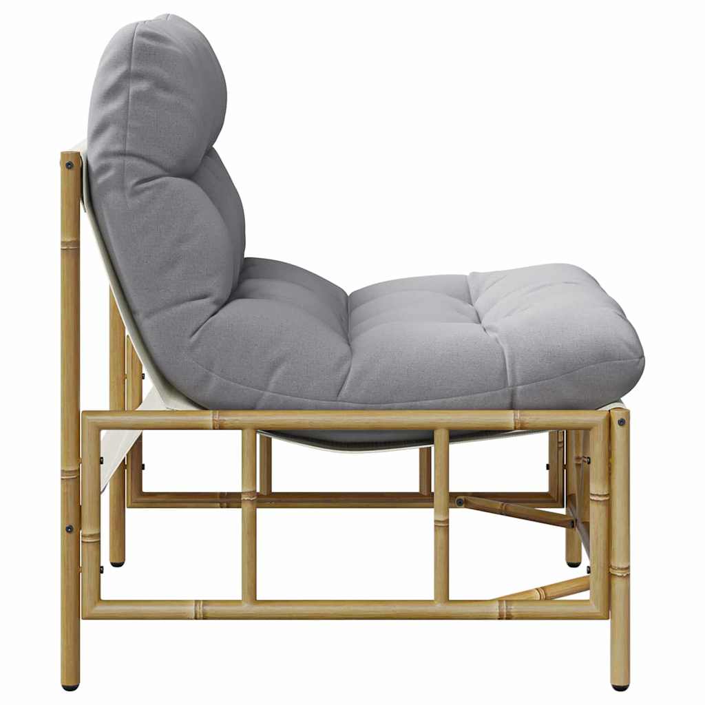 Gartenstuhl 2 pcs Hellgrau 75 x 75 x 71 cm Stahl