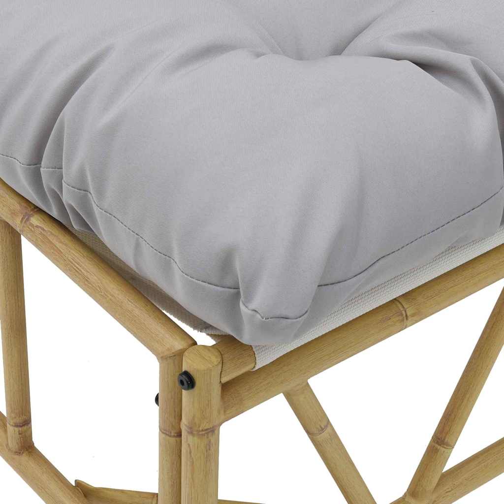 Gartenbank Hellgrau 110 x 75 x 71 cm Stahl