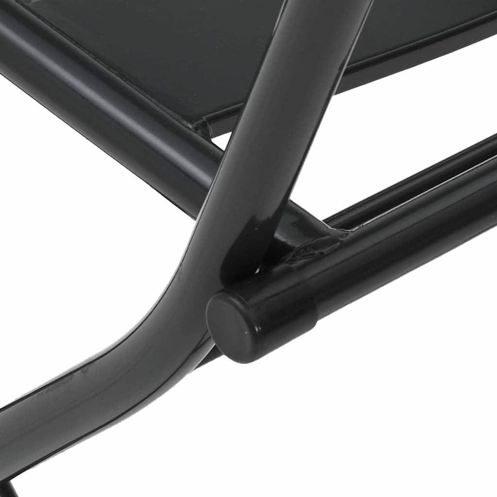 Bistrogarnitur 3 pcs Anthrazit Stahl